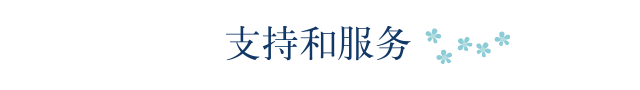 支持和服务